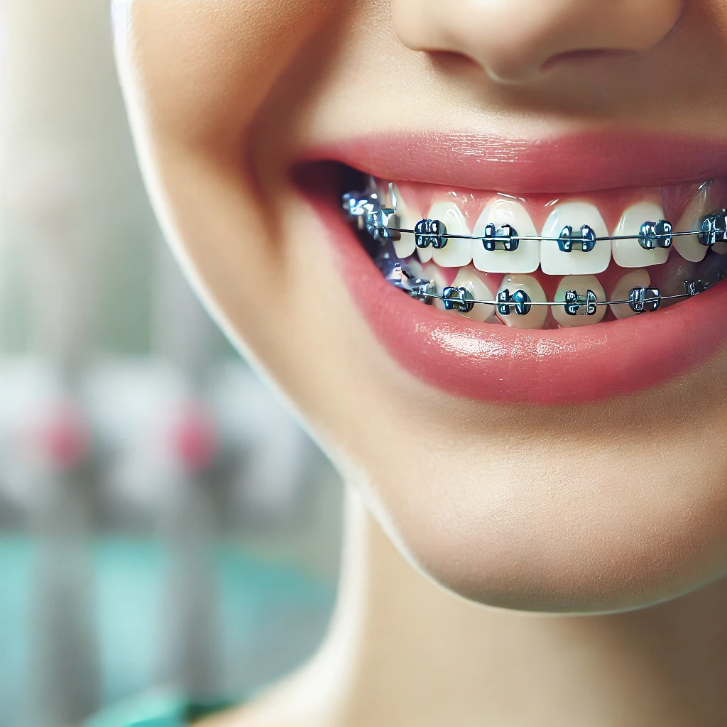 Ortodoncia en Barcelona con brackets metálicos y cerámicos